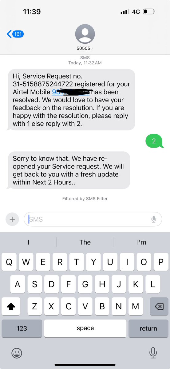 shashankssh's tweet photo. @airtelindia I have been struggling to get a watch pairing issue resolved. The problem is clearly at the Airtel’s side. But your customer care and appellate has been playing the game of closing the ticket and opening another one for a month now. https://t.co/5Ems2WSUJp