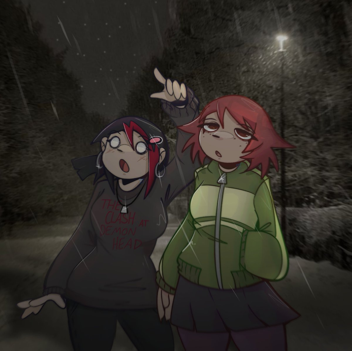 screamstxr's tweet photo. obsessed 
#ScottPilgrimTakesOff #scottpilgrimfanart https://t.co/VW2x1ooMyP