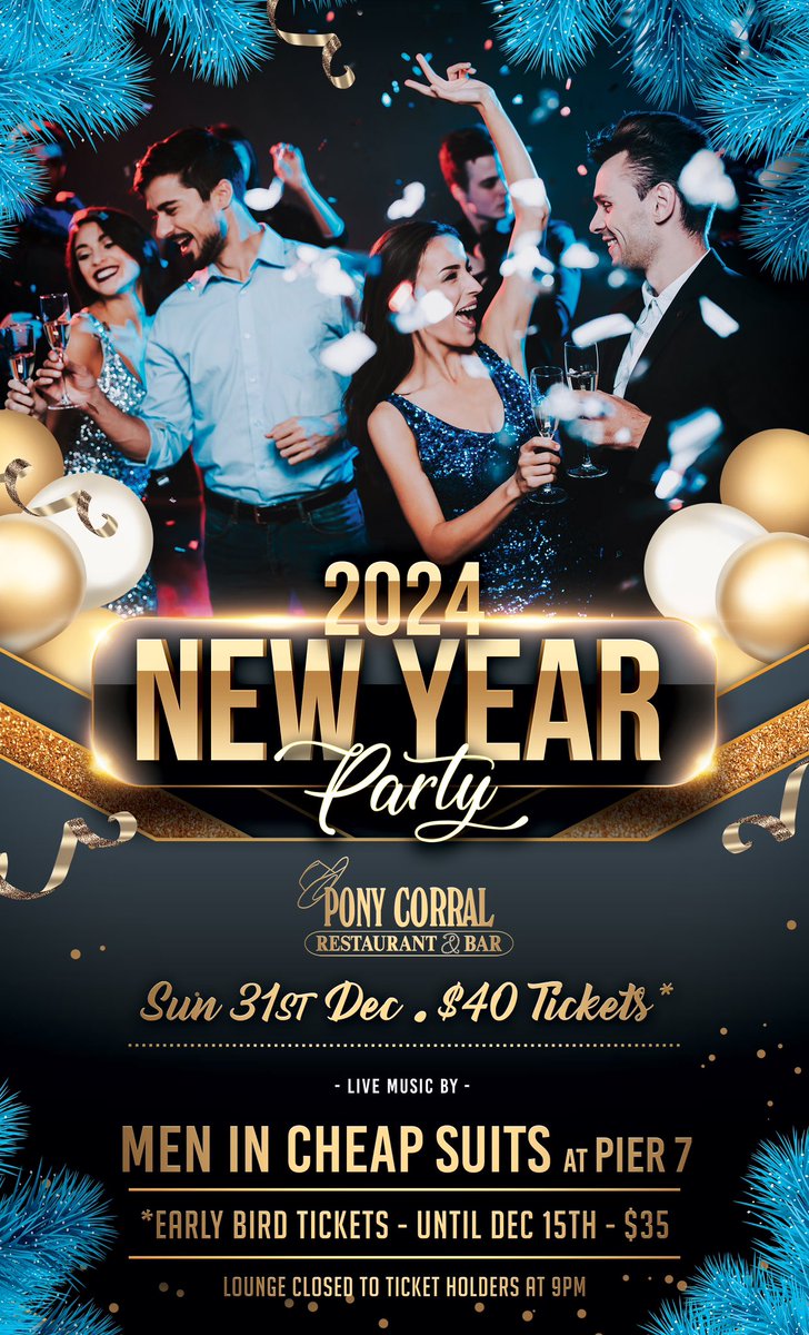 #NewYearsEve party at #ponycorral