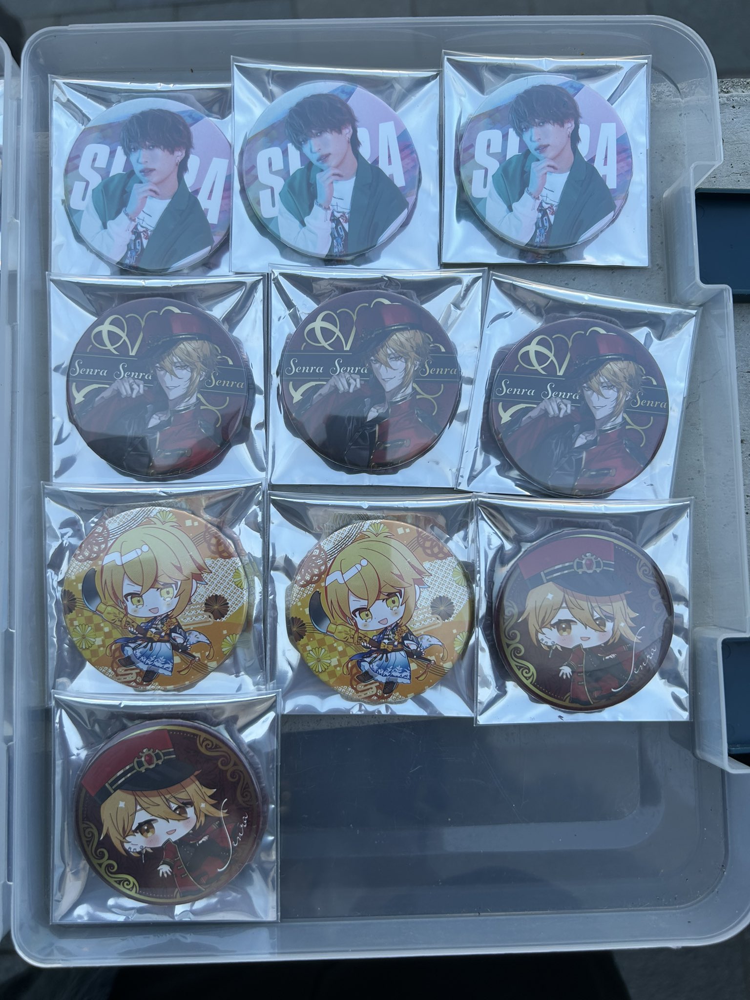 センラ 缶バッチ MARCEL センラ ワンマン センワン MARCEL 実写 等身