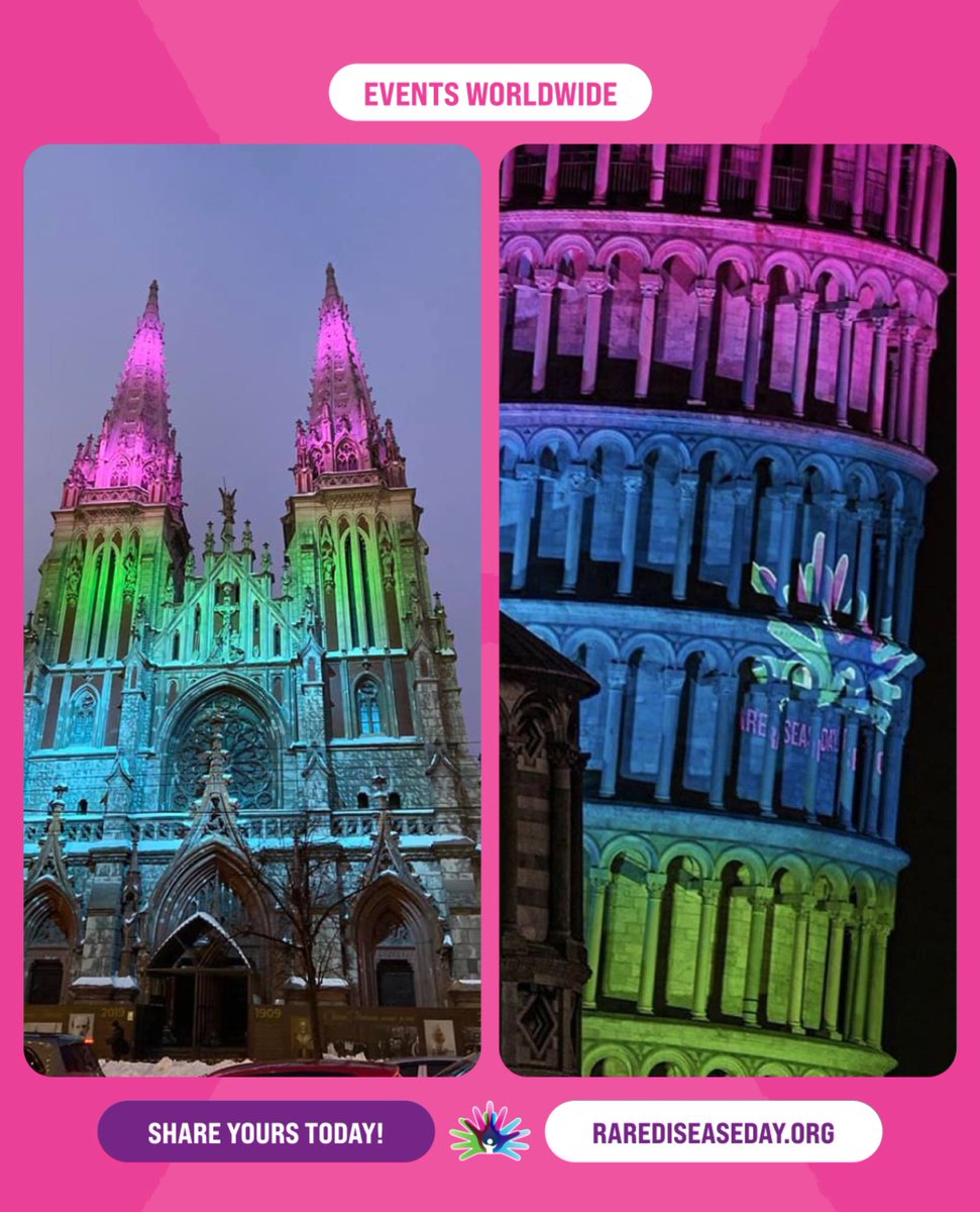 Quedan 99 días para el #DíaMundialdelasEnfermedadesRaras 2024
<a href="/rarediseaseday/">Rare Disease Day</a> lanza una campaña q visibiliza historias únicas desde París hasta Nairobi y desde Berlín hasta Johannesburgo.
#RareDiseaseDay #ShareYourColours
Participa desde ya‼️👇
rarediseaseday.org
