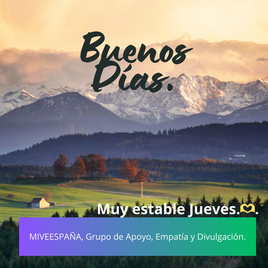 miveespana's tweet photo. #BuenosDias #Jueves.
#DivulgacióndeMigrañasVestibularesCrónicas. #MigrañasCrónicas #PPPD. #VPPD. #Empatía. https://t.co/LlLa4F5PYA