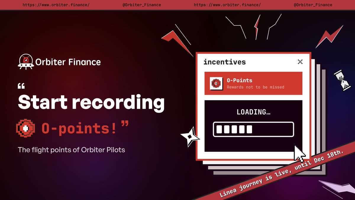 Orbiter_Finance's tweet image. 🛸 Orbiter Pilots, assemble!
We&apos;ve introduced O-Points to track your Orbiter flight records.
👇What is O-Points?
For your convenience in reviewing all your contributions, we&apos;ve introduced O-Points for record-keeping, which are your flight points as an Orbiter Pilot.