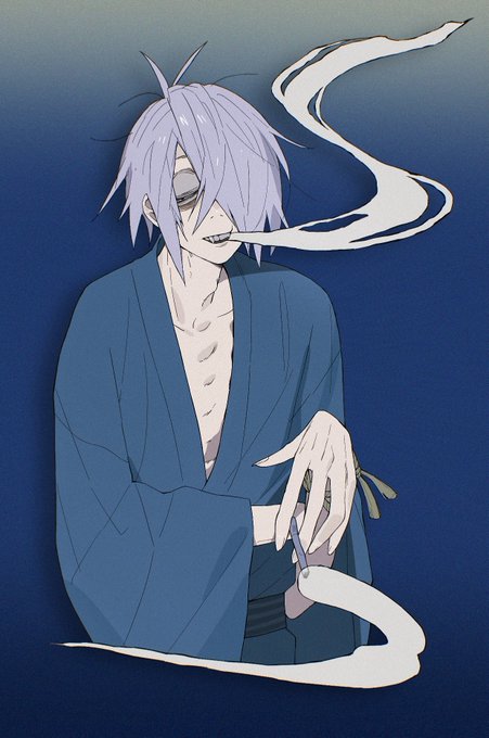 「cigarette japanese clothes」 illustration images(Latest)｜3pages