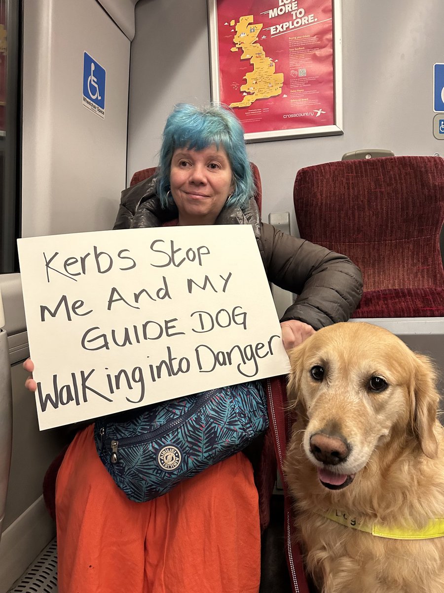 NFBUK's tweet image. Disability access campaigner Sarah Leadbetter’s @newdawn75 legal appeal against the Secretary of State for Transport @Mark_J_Harper over flawed tactile paving guidance happening today in the Court of Appeal. Follow Sarah's hearing live at this link 10.30am youtube.com/@courtofappeal…