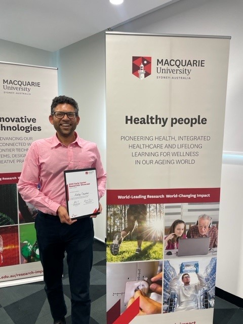 Australian Institute of Health Innovation (@aihi_mq) on Twitter photo Congratulations Dr <a href="/AshNChauhan/">Ash Chauhan</a> on receiving the <a href="/Macquarie_Uni/">Macquarie University</a> Early Career Researcher Impact Award. Your research improving care for people from culturally and linguistically diverse backgrounds is highly practical and delivers value to communities. Congratulations Dr <a href="/AshNChauhan/">Ash Chauhan</a> on receiving the <a href="/Macquarie_Uni/">Macquarie University</a> Early Career Researcher Impact Award. Your research improving care for people from culturally and linguistically diverse backgrounds is highly practical and delivers value to communities.