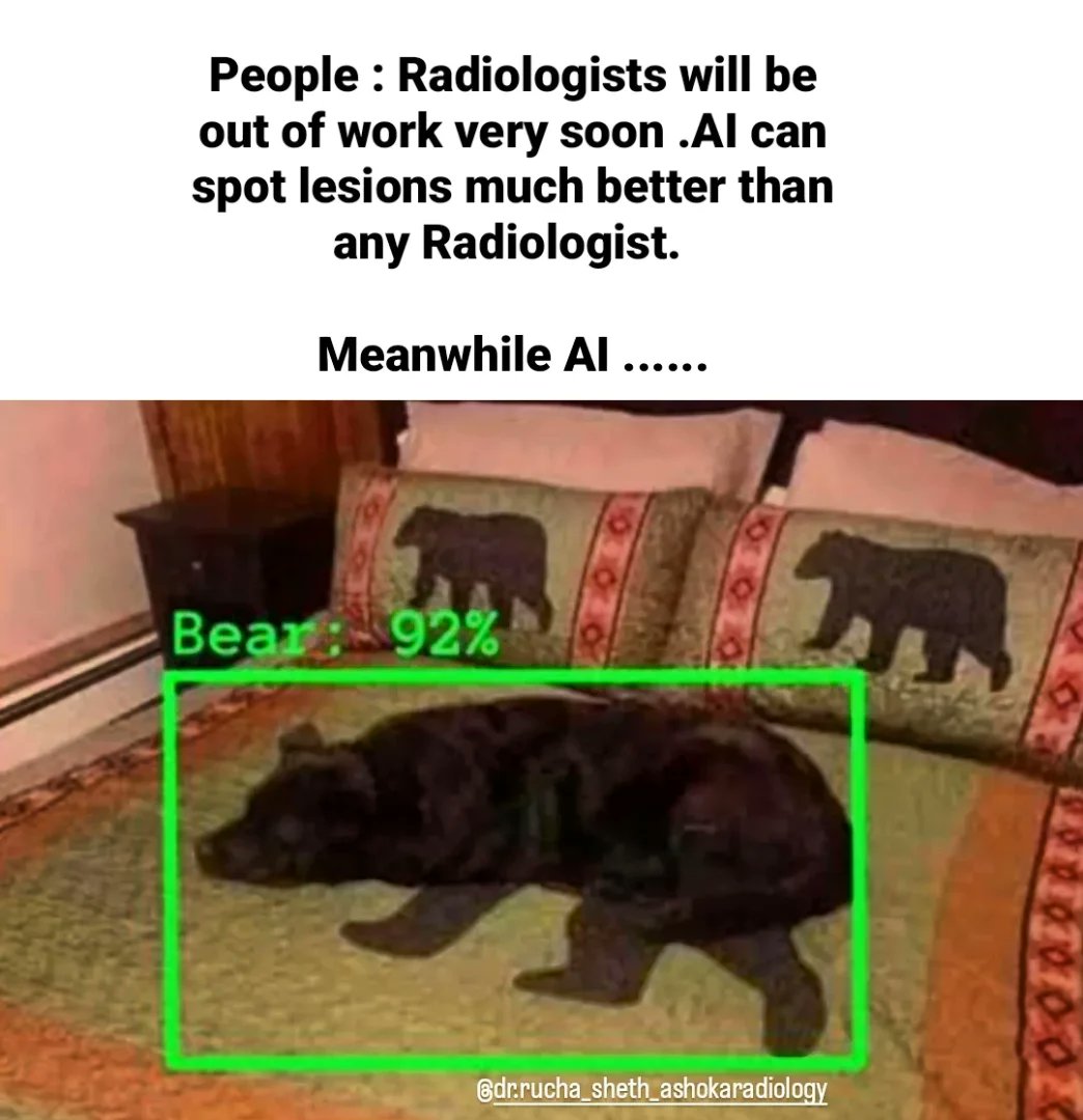 My 2 cents on the matter. #AI in #radiology #ArtificialInteligence #radiologist #radtwitter #medtwitter