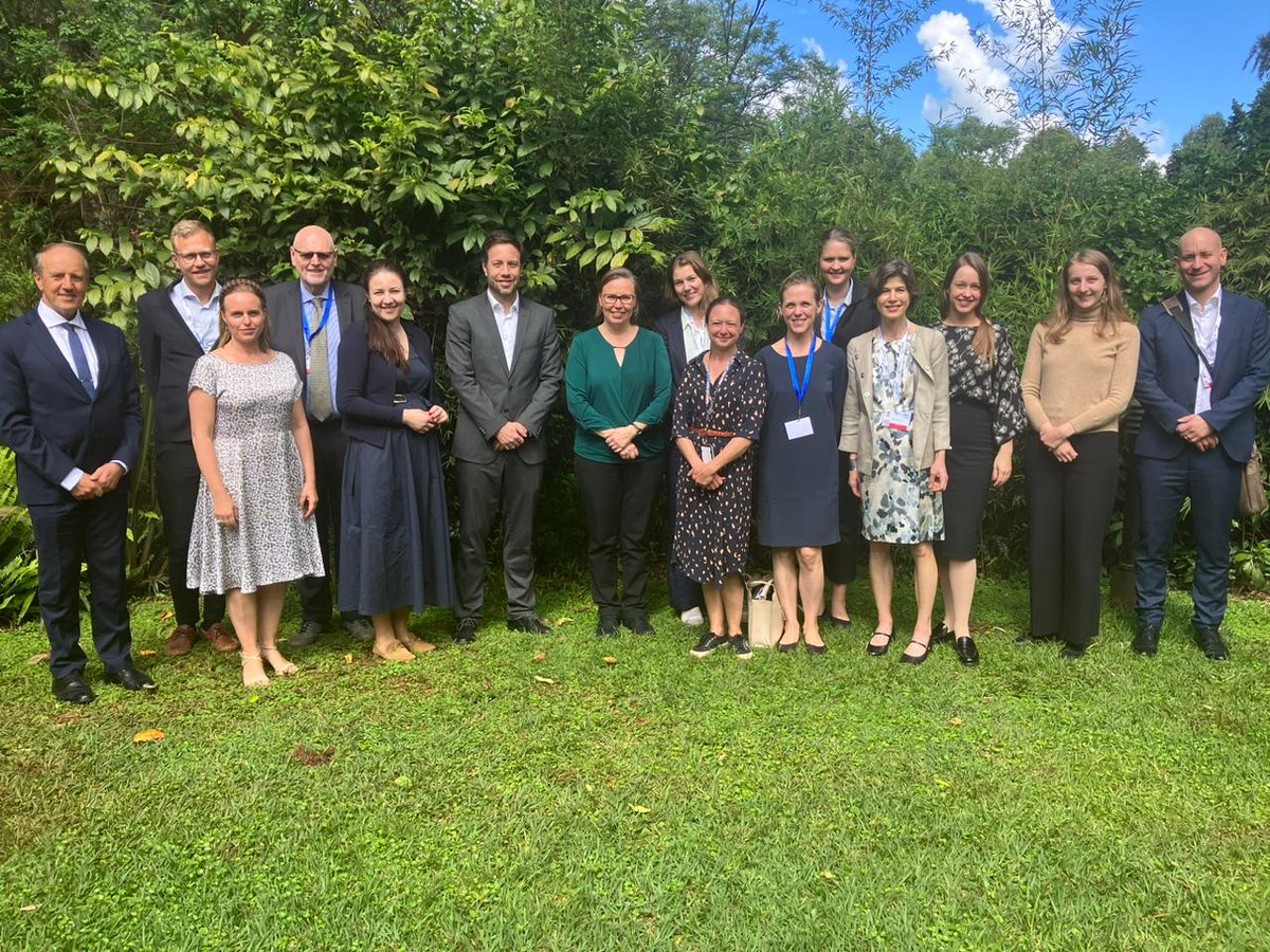 #Nordic family get-together in the sidelines of the @UNEP CPR annual subcommittee 🇸🇪🇩🇰🇮🇸🇳🇴🇫🇮💚 Thank you for having us @SwedeninKE!