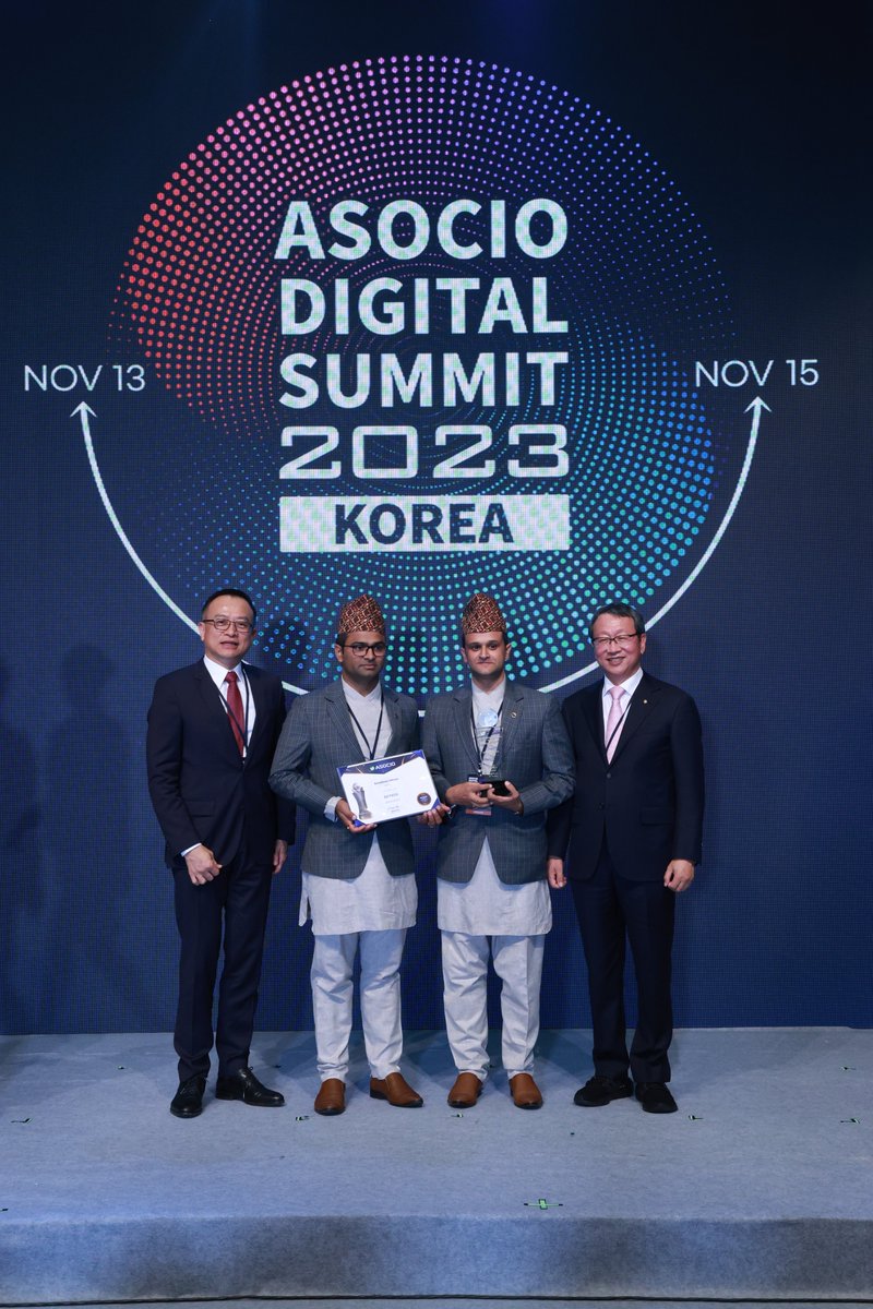 broadwayinfosys's tweet photo. Broadway Infosys receives the prestigious ASOCIO 2023 EdTech Award in Seoul, Korea, on 14th &15th November 2023.
We extend sincere gratitude to Broadway Infosys family for the support in contributing to this notable achievement.
#ASOCIOAward
#EdTechAward
#BroadwayInfosys https://t.co/9NN0bR8h3U