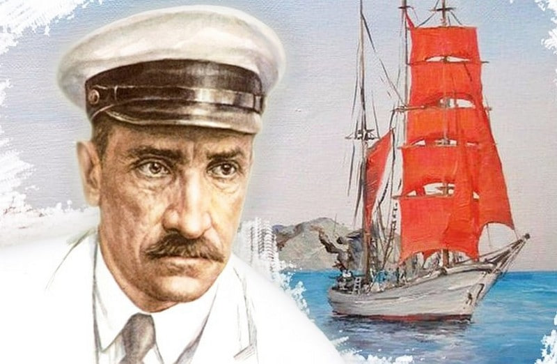 Russia's tweet photo. 📖#OTD in 1922, Russian writer Aleksandr Grin finished his magnum opus - romantic novel #ScarletSails
☝️ A story about dreams coming true became a fairy tale beloved by adults & children alike, inspiring movies & fantastic tradition to celebrate high school grad in #StPetersburg https://t.co/tdpkSiN6VV