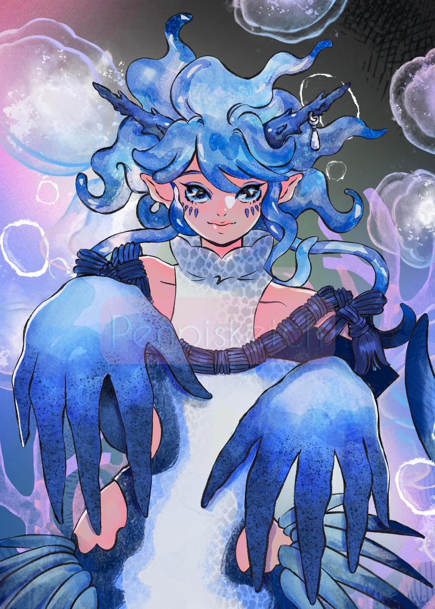 penpisketch's tweet photo. Have you ever heard of this ? [ Glaucus atlanticus ] 💙🩵 https://t.co/tYKkg7zGl8