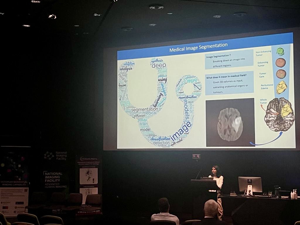 #VBIC2023: Congratulations to <a href="/VicBioImaging/">VBIC</a> ECR Award winner, <a href="/HimaAma92/">Himashi Peiris</a> for her work ‘Learning with limited labels for medical imaging analysis’