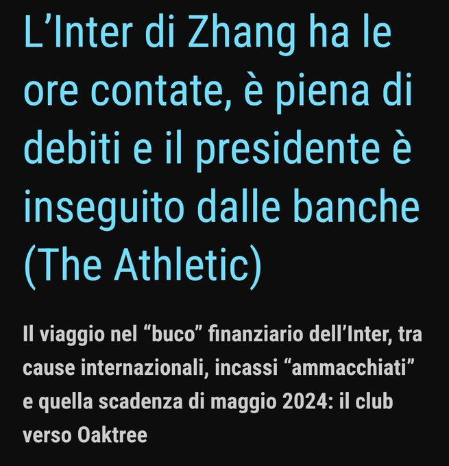 glmdj's tweet photo. La cosa strana di questa vicenda è che 𝐍𝐎𝐍 𝐈𝐍𝐓𝐄𝐑𝐄𝐒𝐒𝐀 a nessuno (l'#inter non interessa, ricordate #calciopoli?). Immaginate se nella stessa identica posizione ci fosse stato un dirigente della #Juve (basta vedere il passato.. e la domanda diventa retorica). https://t.co/W0aXpJIacf