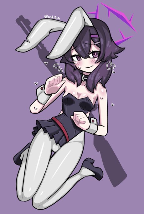 水彩ペンを線画に使う練習がてらにバニーハルカちゃん…!!便利屋68バニーイベント祈願…! 