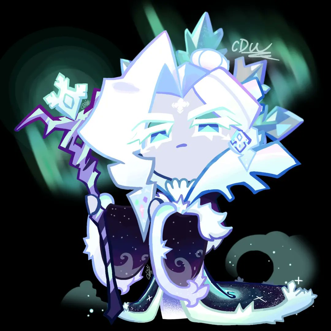Just because I loved the result, I'm going to post it here too. A Frost Queen costume made by me// Jsjajsj MenkntO komO kedO #Frostqueencookie #cookierunkingdom