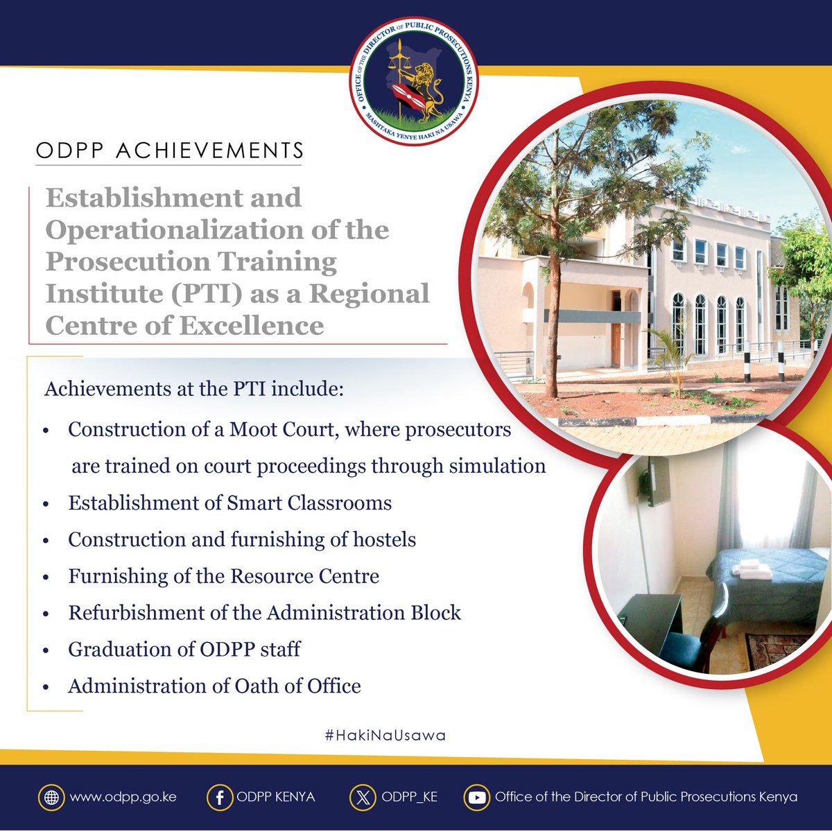 ODPP_KE's tweet photo. Welcome to the ODPP Stand at the KICC Grounds on Day 3 and the last day of the Huduma Ombudsman Week!
We have made great strides in executing our mandate. Here are some of our achievements!π
#HakiNaUsawa #RewardingExellence https://t.co/quz73tyWFR