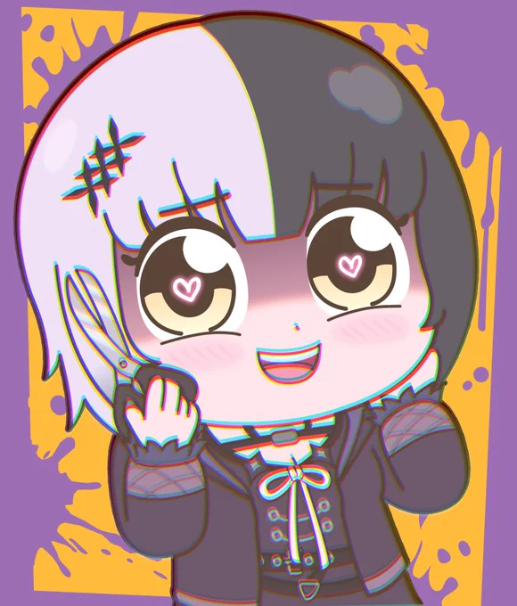 Sometime I just love her look or her style there and this just made me wanna try creating these kind of art