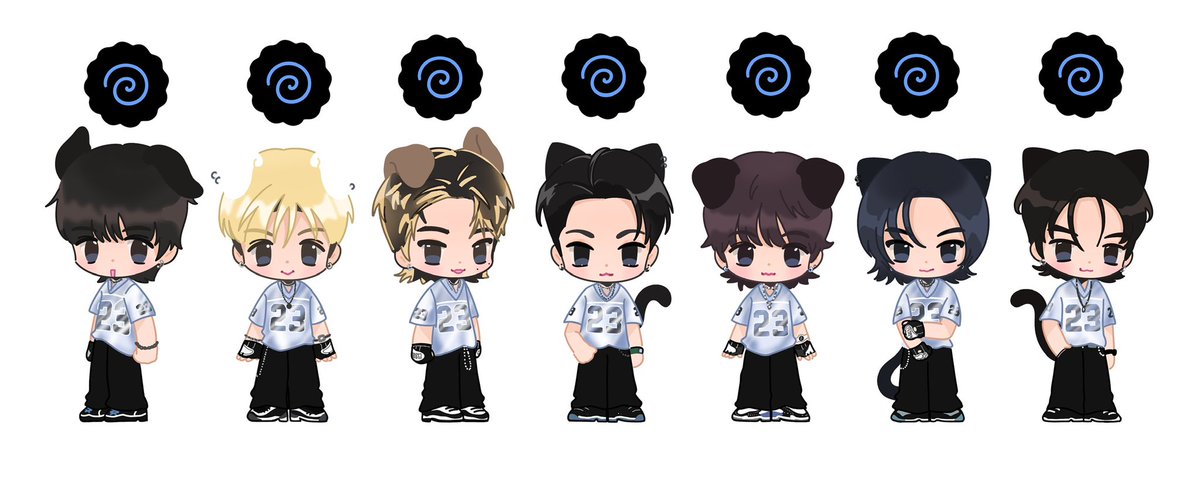 Charms or standees 🤔?? Will be ordering all the charms soon 👁️👁️ 🧡
#RIIZE #RIIZEfanart