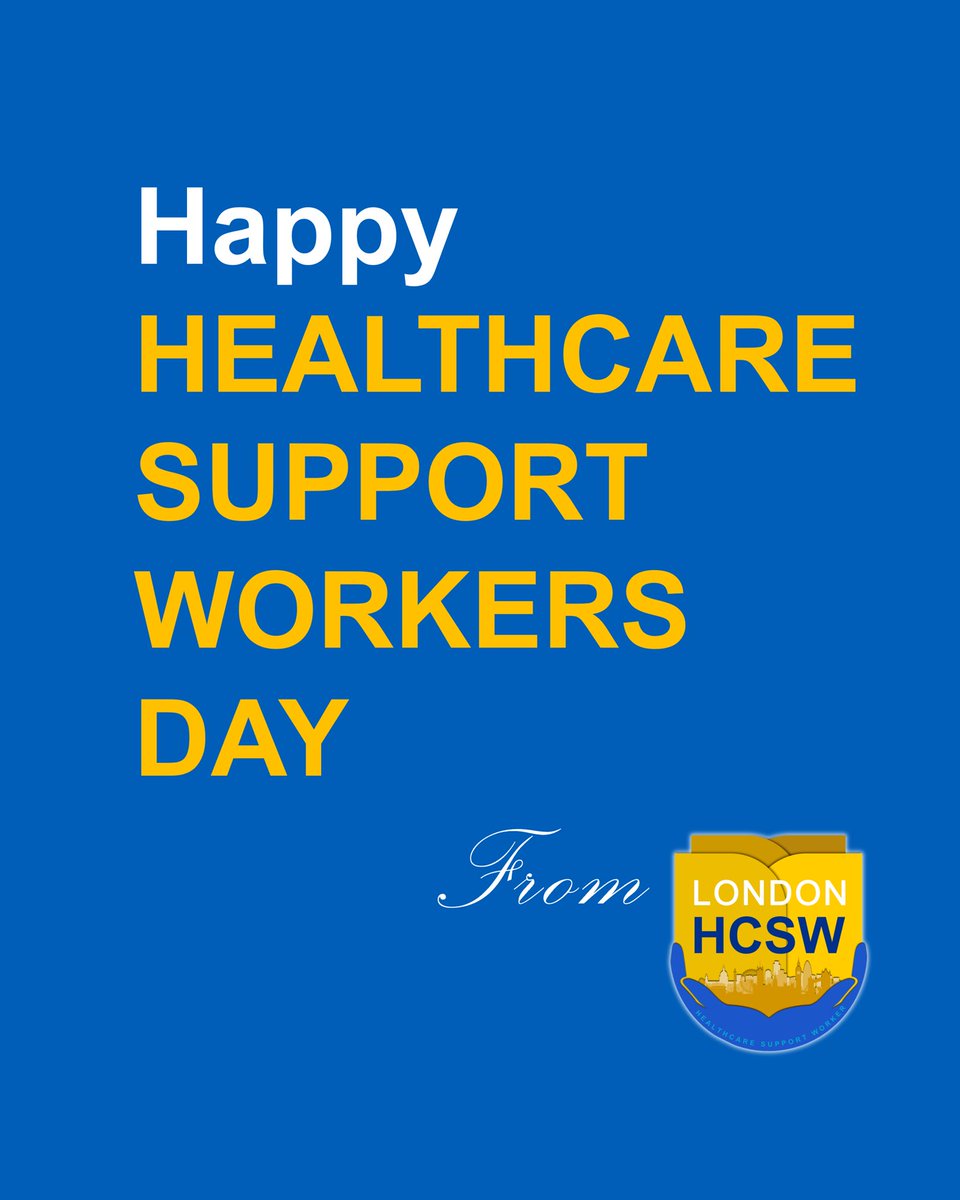 LondonHCSW's tweet photo. Happy Healthcare Support Workers Day to all the incredible HCSWs!
Today, let's celebrate YOU.

Thank you. 
Your commitment and impact to people’s lives don’t go unnoticed

#WeAreHCSWs #LondonHCSW
#HCSWDay #NursingSupportWorkersDay https://t.co/2fTmhO0of1