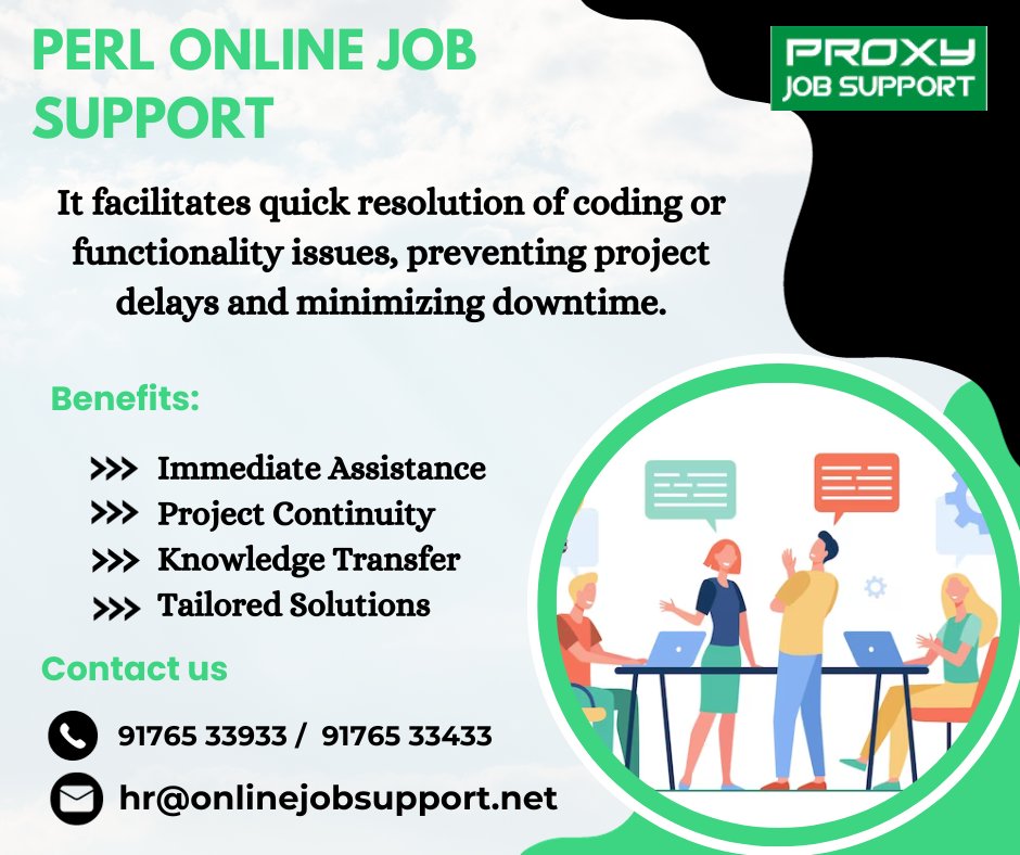 vaidegi050's tweet image. &quot;Perl Online Job Support: Guiding Your Success, Resolving Challenges&quot;
🌐bit.ly/3GddZgA
📞+91 91765 33933 / +91 91765 33433
#PerlJobSupport
#PerlExperts
#JobSupportServices
#PerlProgramming
#TechAssistance
#OnlineMentoring
#CareerDevelopment
#CodingHelp
#TechSupport