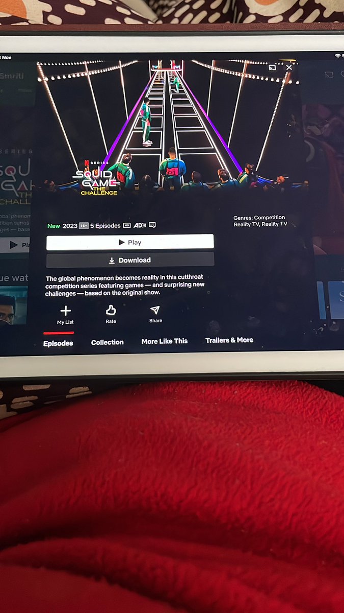 Yay squid game 2 is on.. can’t wait to finish it 😁