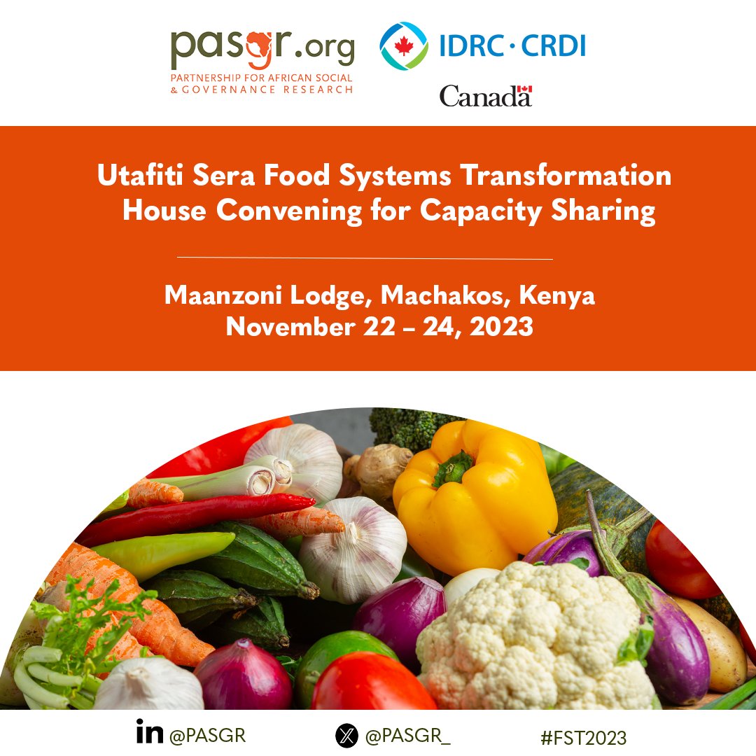 PASGR_'s tweet photo. We kickstart Day 2 of our #UtafitiSera #FoodSystemsTransformation2023 House Convening for Capacity Sharing. 

“Research evidence is a necessary precondition for durable policy formulation.”~ Kenneth Ayuko
#FST2023 https://t.co/AdEr3IBSuh