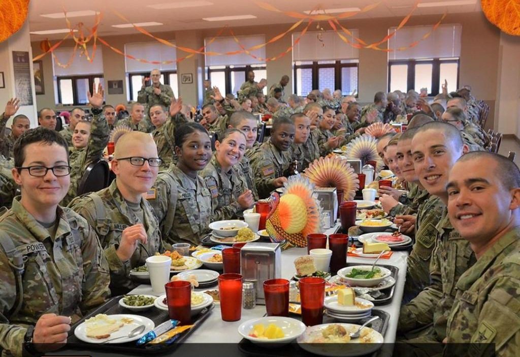 Happy Thanksgiving to the men and women serving in our armed forces. We are a grateful nation.