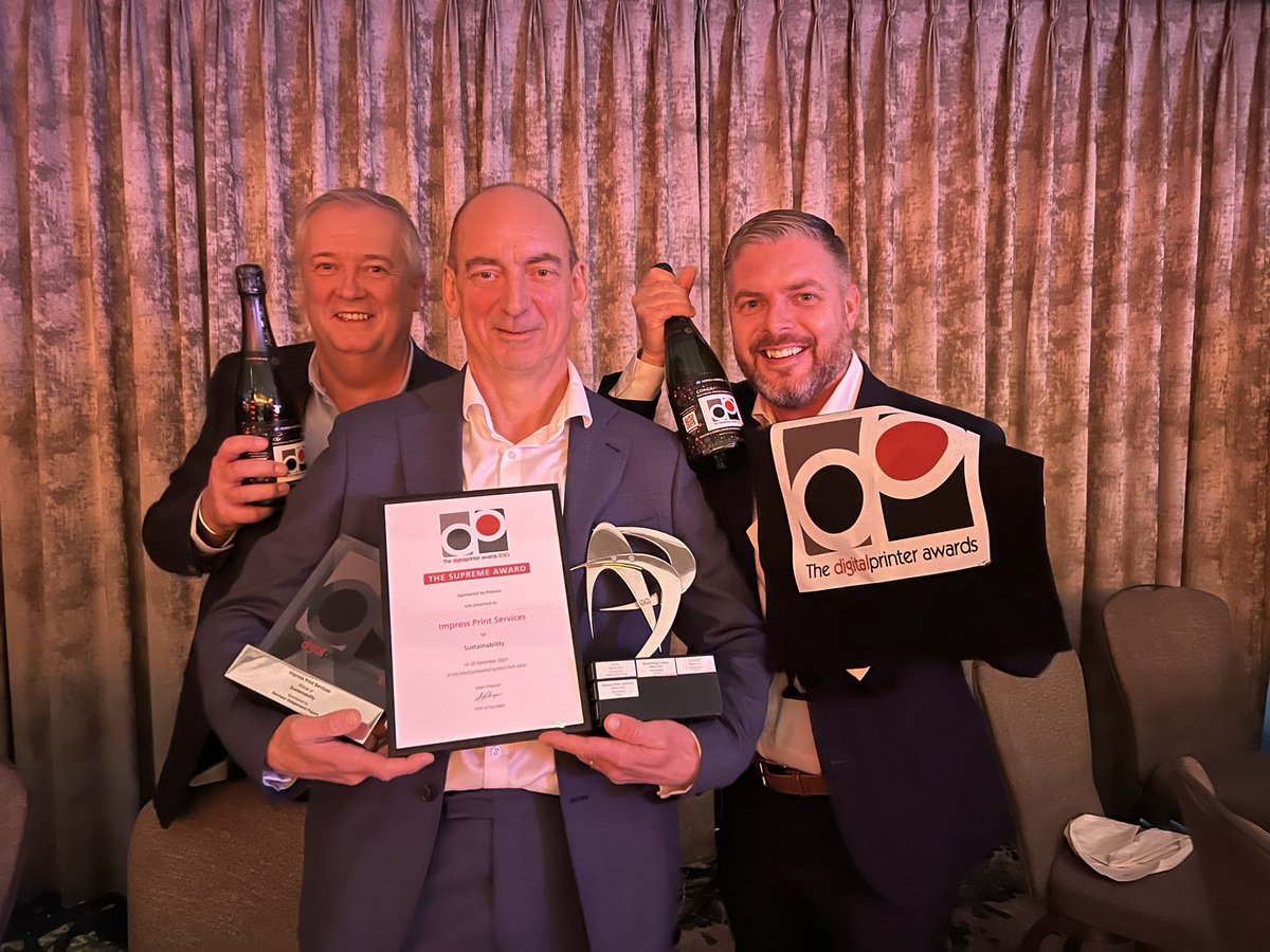 Exciting! We won ‘Sustainability’ and the ‘Supreme Award’ at #dpawards23. Our proudest moment 🙌