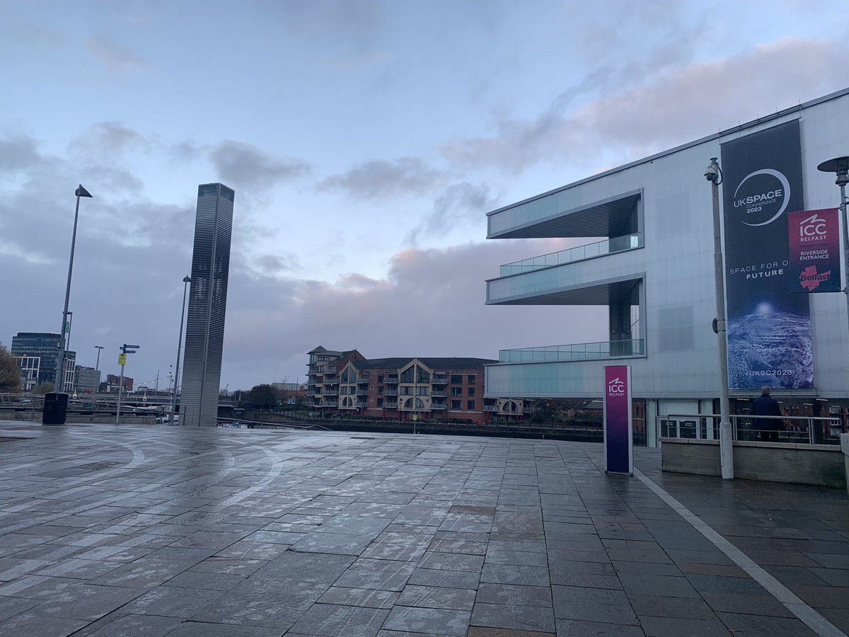skreynolds's tweet photo. Brilliant 3 days attending the #angoka UK and Ireland Drone Summit and then the #scuk #ukspace Conference in Belfast. Really pleased to promote the amazing tech space landscape in NI @RoyalAirForceNI @RoyalAirForce @UKSpaceCmd https://t.co/dykGkjR5jc