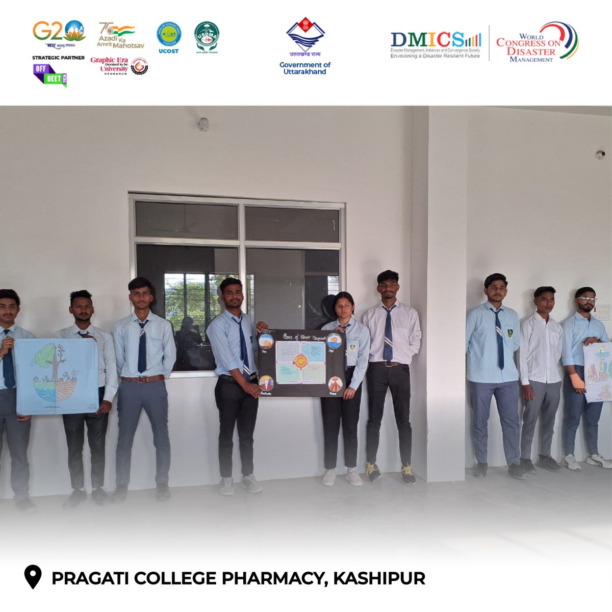 6WCDM2023's tweet image. These educational pillars are not just institutions; they are key contributors to shaping a more resilient future.

#ReshapingDisasterResponse #BuildingResilientFuture #ClimateAction #DisasterPreparedness #graphicerauniversity #graphicerahilluniversity
