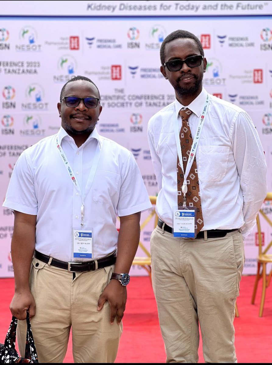 With Prof @kajiru ,Among the best Nephrologist our Country is blessed to have. #NESOTanzania #NESOTConf2023 #NESOTDodoma2023