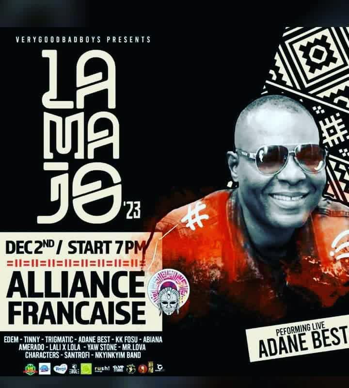 @AlliancefranciaseAccra 2nd December,2023
Come let’s support <a href="/epixodemusic/">BLVERZ</a>  Lamajo Festival