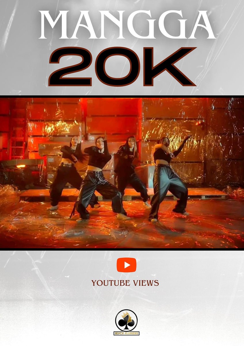 We have now reached 20k views on YT!! We are overwhelmed with gratitude for the support you have given us. 🤍 

Official Music Video : youtu.be/u8_ia1AqC4s?si…

Spotify : open.spotify.com/track/6fCiCKmu…

#blvckflowersofficial #blvckentertainment #blvckflowers_MANGGA