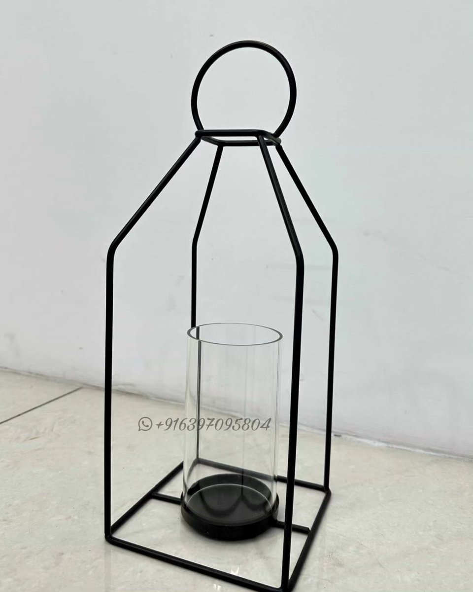 • GCO Iron made Minimalist Design Lantern with Borosil Chimney aka Candle holder. 

#blacklanterns #minimalistdecor #modernlighting #homedesign #interiorinspo #simplicity #elegantlighting #contemporarydecor #homesweethome #homedecorinspiration