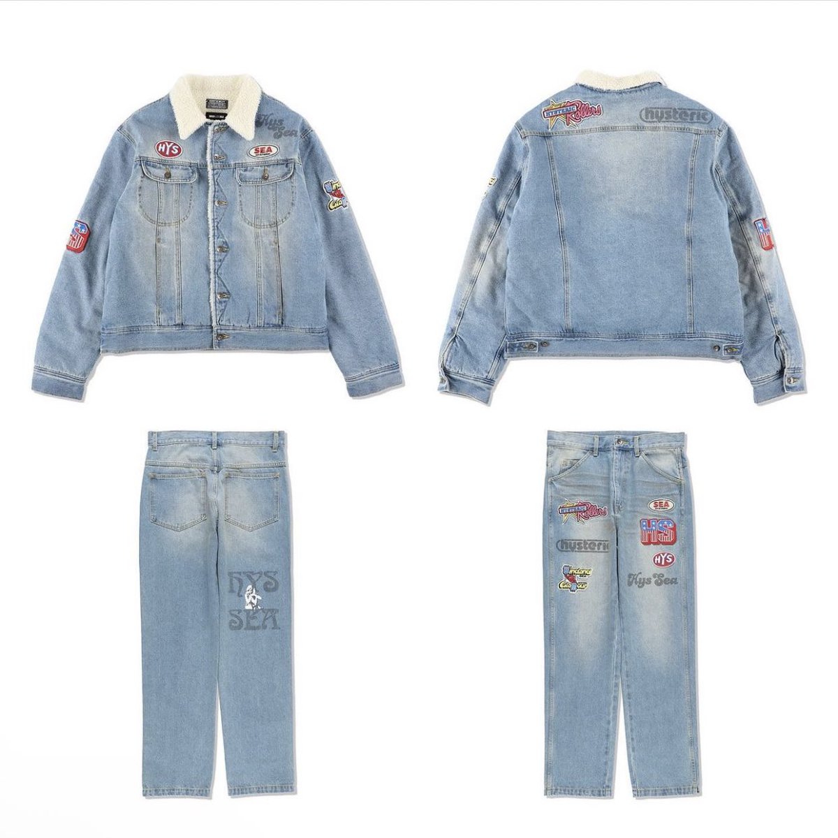 11/25 発売】 HYSTERIC GLAMOUR × WIND AND SEA 最新コラボ