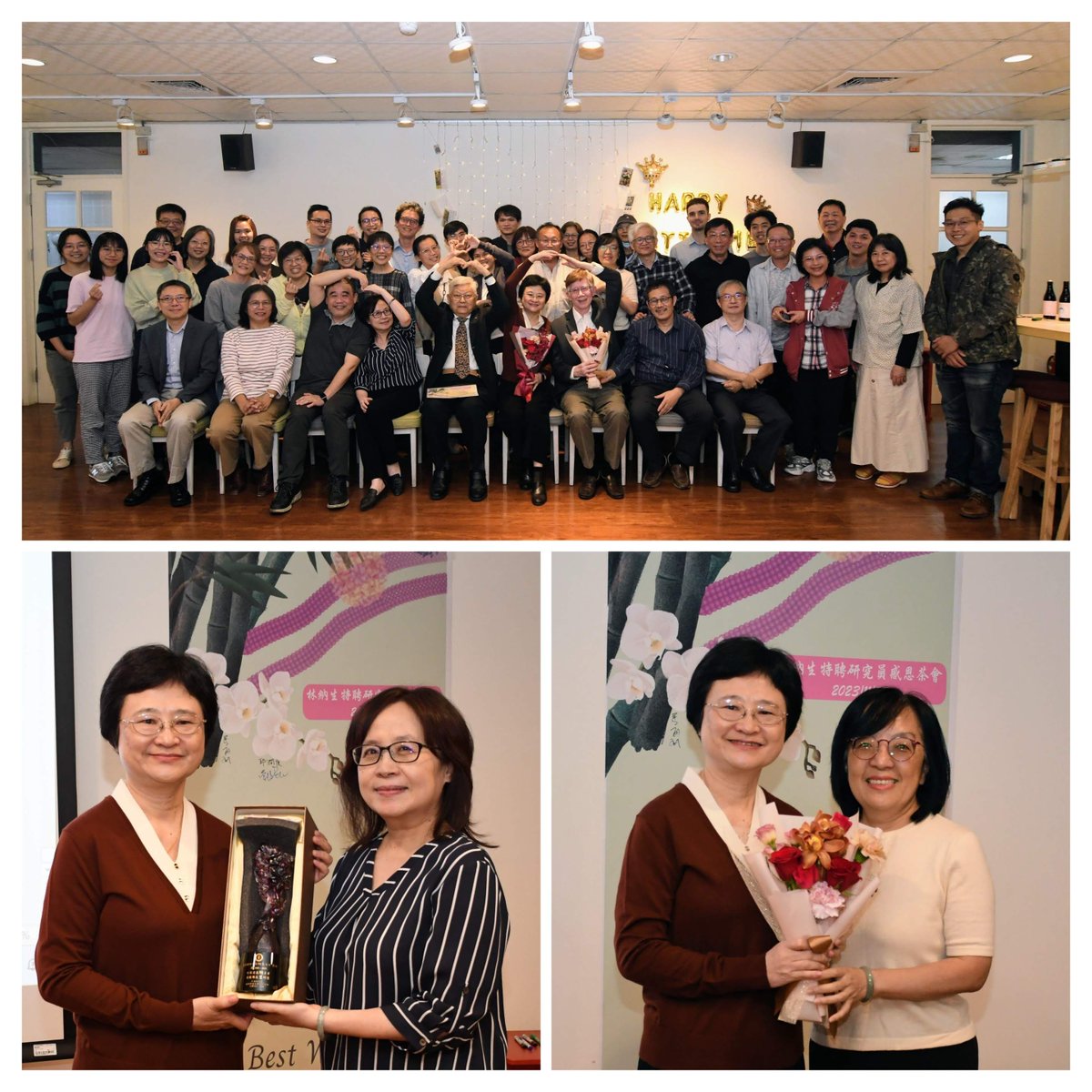 IPMB Academia Sinica (中研院植微所) (@ipmbsinica) on Twitter photo Our deepest appreciation to Distinguished Research Fellow Dr. Na-Sheng Lin (林納生) for her >30 years of dedicated service to <a href="/IPMBSinica/">IPMB Academia Sinica (中研院植微所)</a> <a href="/AcadSinica/">中央研究院 Academia Sinica</a>! Our deepest appreciation to Distinguished Research Fellow Dr. Na-Sheng Lin (林納生) for her >30 years of dedicated service to <a href="/IPMBSinica/">IPMB Academia Sinica (中研院植微所)</a> <a href="/AcadSinica/">中央研究院 Academia Sinica</a>!