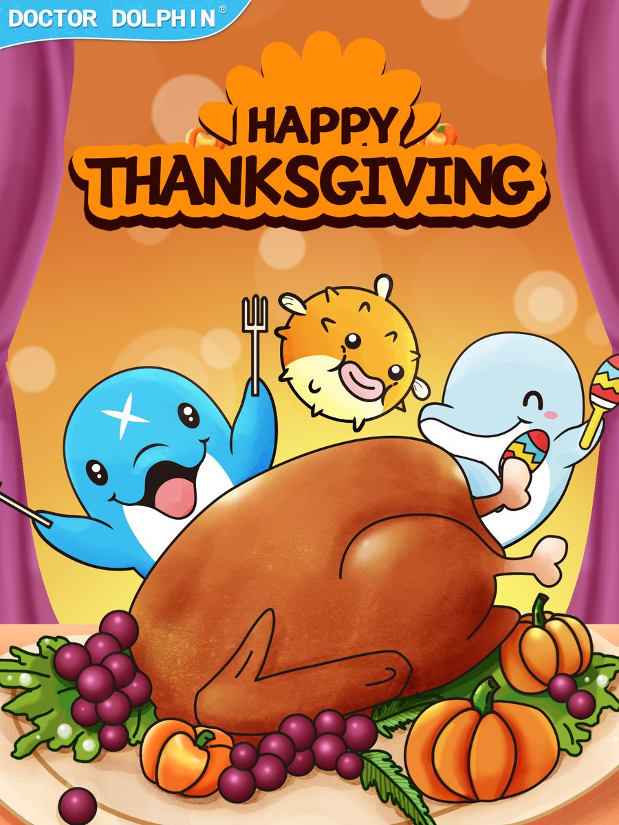DoctorDolphin_'s tweet image. On this special day of gratitude, let's pause to appreciate the simple yet beautiful moments.

From our hearts to yours, may your Thanksgiving be abundant in joy, laughter, and blessings that fill your soul with happiness.

#doctordolphin #thanksgiving
doctordolphin.com.cn