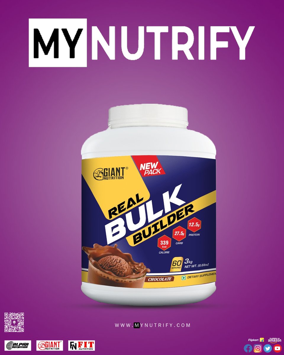 MyNutrify's tweet photo. Gaining weight is gaining power.
Available on amazon & flipkart
online web= https://t.co/blLt8ui7io
#massgainer #fitness #protein #wheyprotein #gym #whey #bodybuilding #workout #preworkout #bcaa #mesotropin #weightgainer #supplements #tegaptv #biceps #binabadanmalaysia https://t.co/0RheoRmPd2