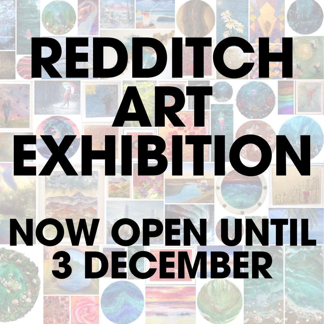 rogersartwork's tweet photo. Join us as we launch in the Kingfisher, Redditch today with Arts in Redditch until the 3rd December, showcasing the work of over 40 local artists 🎨

📍Kingfisher Shopping Centre, Redditch
📅 23rd November - 3rd December 
🕙 10am - 4pm every day

#Redditch #WorcestershireHour https://t.co/RGt3hIlNx2