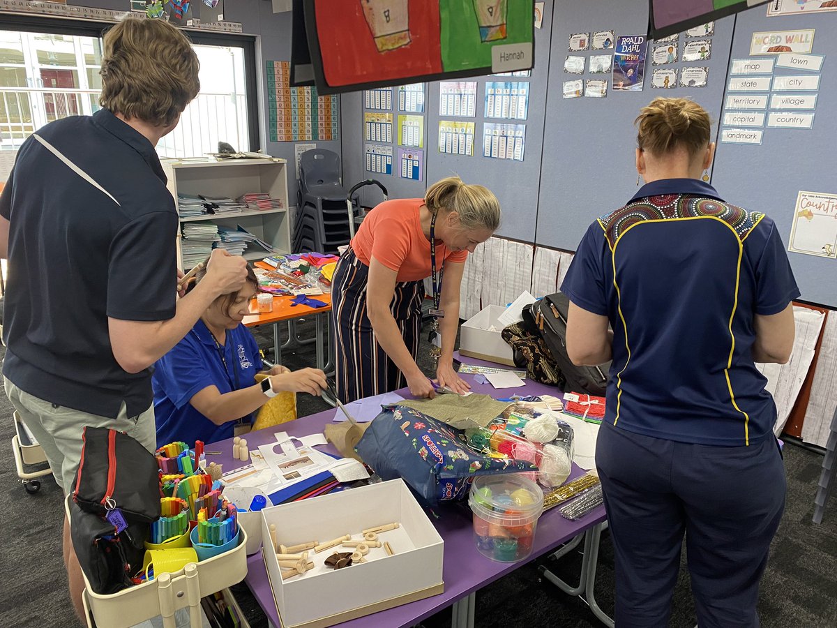 Last week we worked with @mercycollegewa on our final T.I.T.U.S. sessions - making the storytelling boxes and then presenting the story to their classes. The teacher’s stories were engaging, the students really appreciated the storytelling.