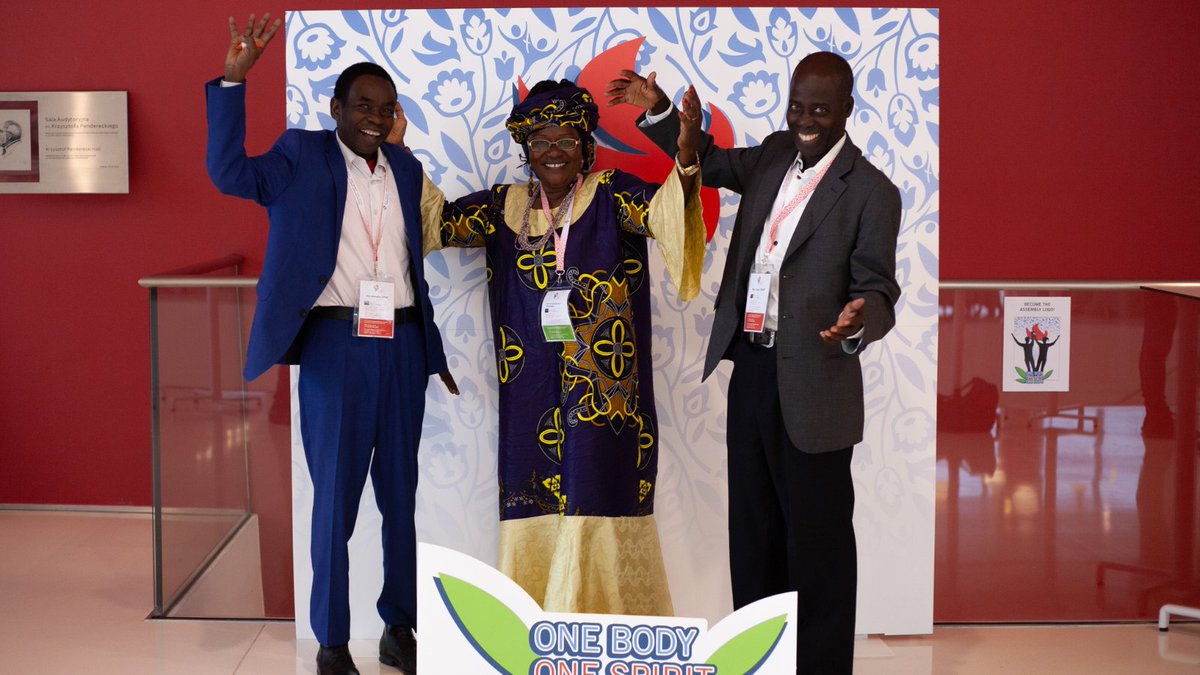 lutheranworld's tweet photo. #ThrowbackThursday: we remember the incredible blessing of connections at the Thirteenth #LWFAssembly.  Let us celebrate the renewed strength from being part of the Lutheran Communion, united as one in Christ.

How have Communion connections brought you strength and resilience? https://t.co/cfkcpl0wP9