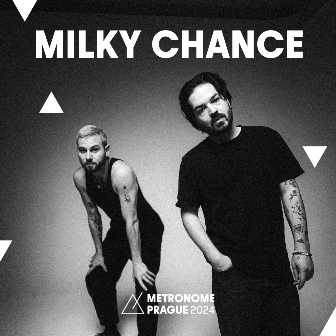 Milky Chance has been conquering the world's biggest stages from a small German town for more than 10 years. They will check out our stage at Metronome Prague 2024 next June. ✅ You can't miss it! 👉 bit.ly/TICKETS_Metron…