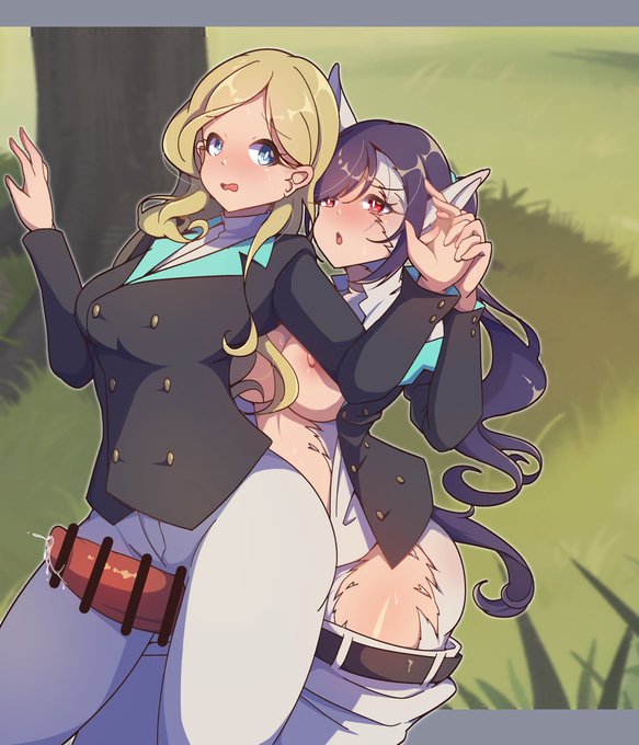 ふたなり 馬 TF 連鎖堕ち
乗馬服と立派なウマちんを描きたかった… 