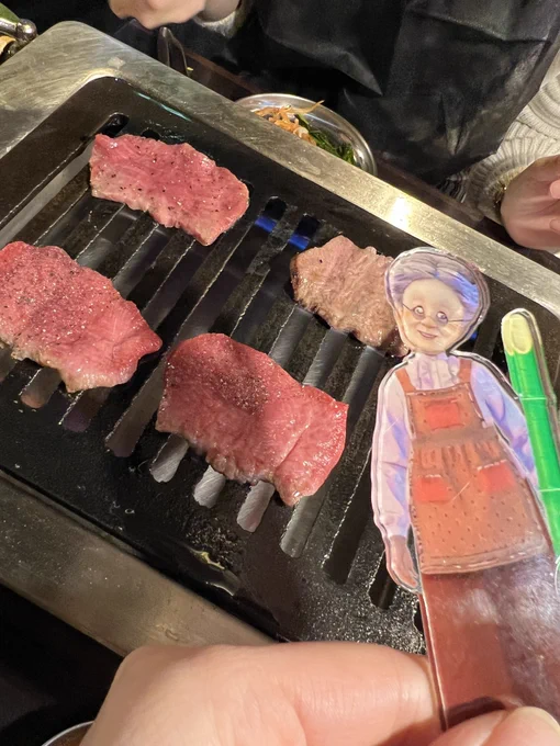 タン塩はよく焼けるねぇ!! スパークおちゅかれ〜