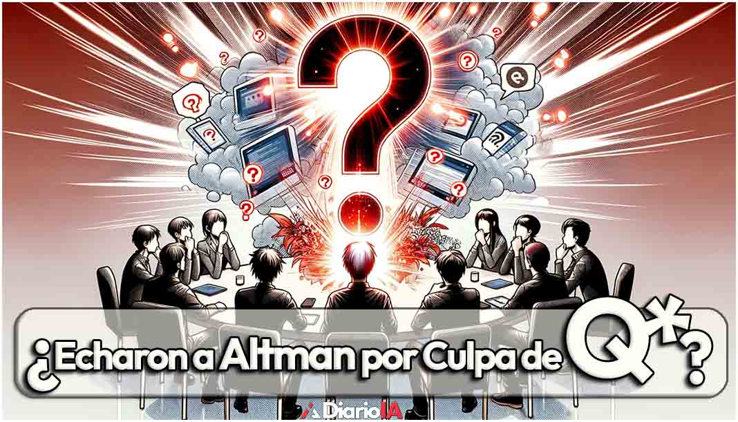 diarioiaweb's tweet photo. Q*: ¿El motivo detrás del drama de OpenAI?

Hoy nos hemos despertado con una interesante nueva pista sobre los motivos del despido de Sam Altman.

Parece ser que, justo antes de que el CEO de OpenAI pasara cuatro días en el exilio, varios investigadores de la plantilla escribieron una carta al consejo de administración advirtiendo de un potente descubrimiento de inteligencia artificial que, decían los firmantes, "podría amenazar a la humanidad": Q* (pronunciado Q Star)

🔗Más información: https://t.co/RsJRnohW3R