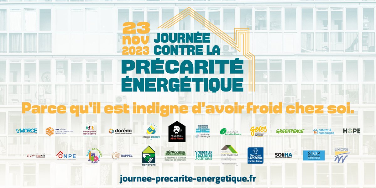 🚩A l'occasion de la @JCPE_fr que l'Uniopss soutient, découvrez nos 6 propositions pour en finir avec la précarité énergétique.

🚨Parce qu'il est indigne d'avoir froid chez soi, faut agir maintenant ! #PLF2024 #JCPE

🔎#Communiqué👉lstu.fr/eW_ZJf8G