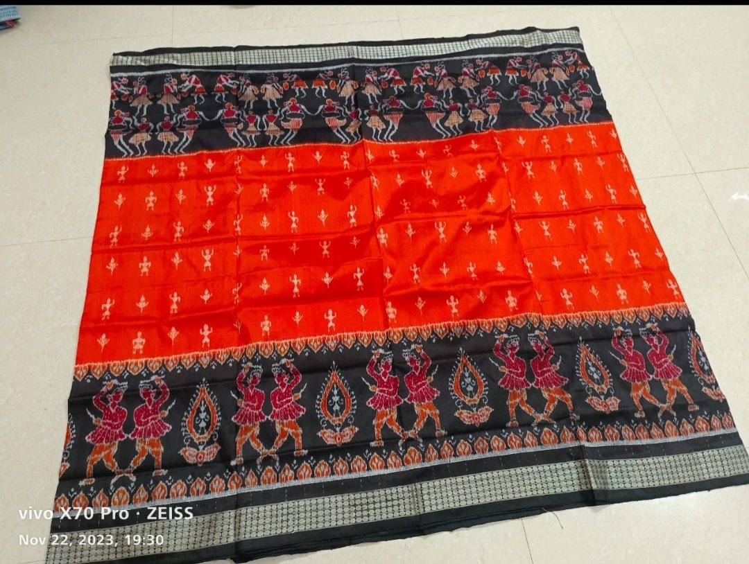 Balangiriaa's tweet photo. @Anti_Congressi Sambalpuri saree Western Odisha https://t.co/mZjcX7t65Y
