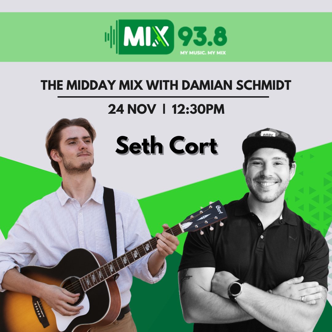 I'll be on air on @Mix938FM on, 24 November, Friday. See ya'll there!