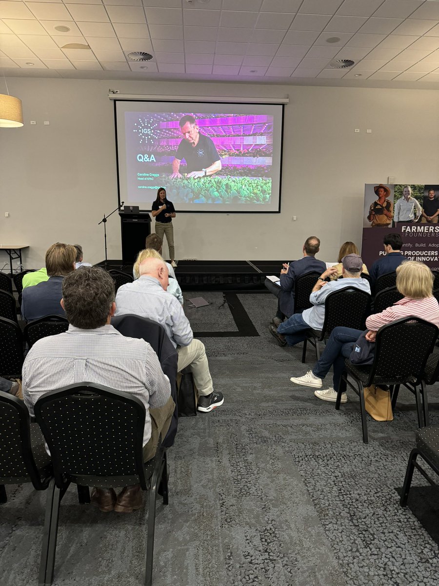 The Pitch competition begins! #Farmers2Founders