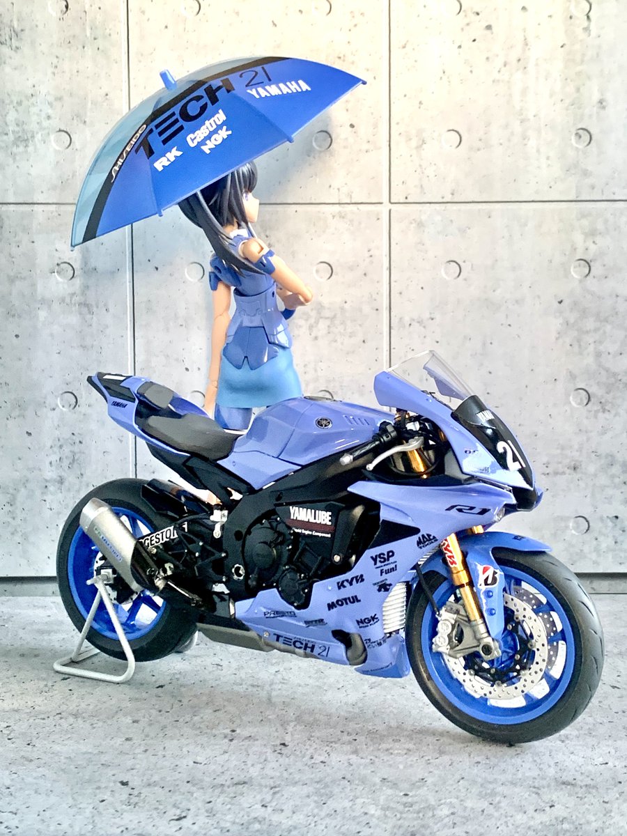 #yamaha #tech21 #yzfr1 #yzfr1m #yzf750 #owa0 #suzuka8h #kotobukiya #faガール #innocentia #イノセンティア